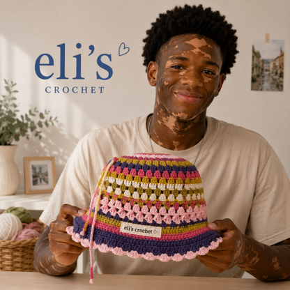Handmade Crochet Bucket Hat